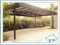 Construccion de pergolas para cocheras.